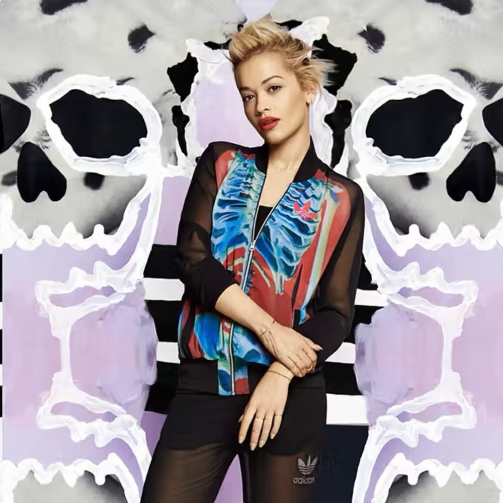 🩻LIMTED & RARE🩻 💥NWT💥 ADIDAS ORIGINAL x RITA ORA O-RAY SS TT * Size Small
